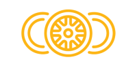roue jaune